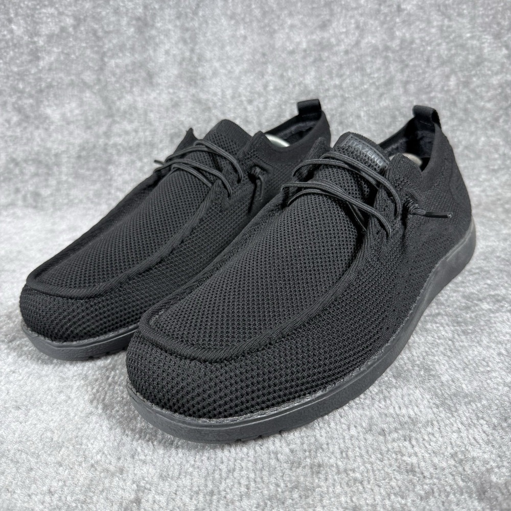Itazero Shoes Men 13W Black Distinto Loafer Walking Arch Support Comfort B21M102